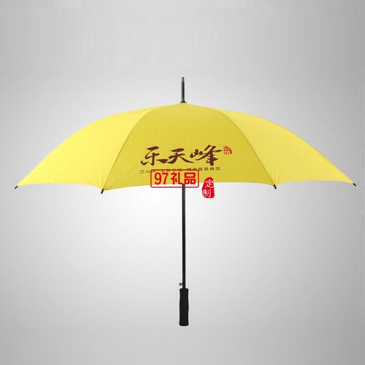 廣告?zhèn)?全鐵材直柄雨傘 禮品傘 遮陽傘、太陽傘