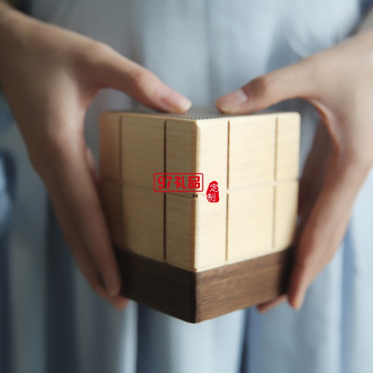 高端實(shí)木 時(shí)尚品質(zhì) 巧克力立體音箱 天生一對  可定制logo