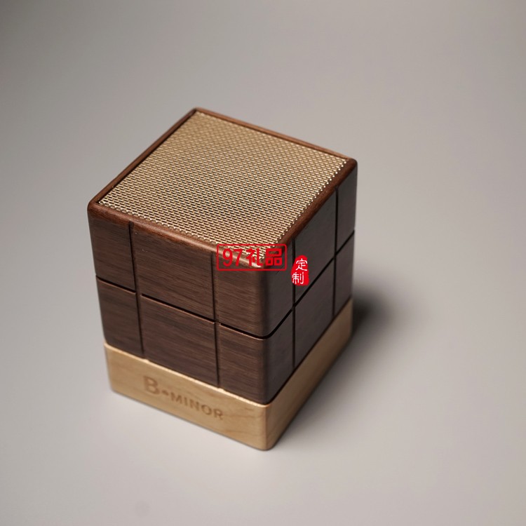 高端實(shí)木 時(shí)尚品質(zhì) 巧克力立體音箱 天生一對  可定制logo