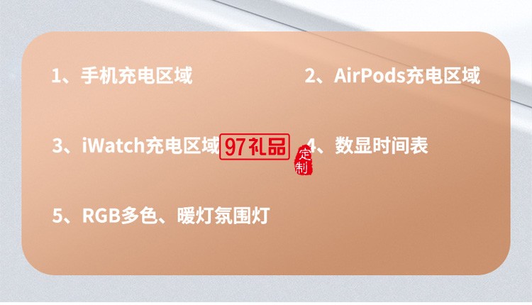 多功能無(wú)線充  三合一無(wú)線充電器適用蘋果手機(jī)30W底座