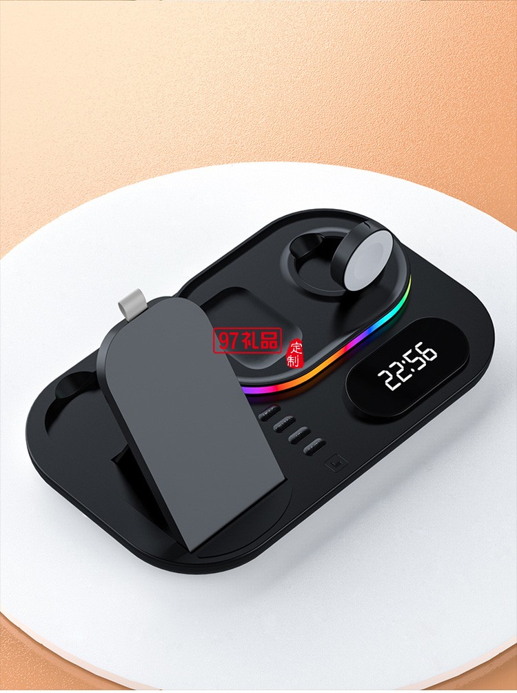 多功能無(wú)線充  三合一無(wú)線充電器適用蘋果手機(jī)30W底座